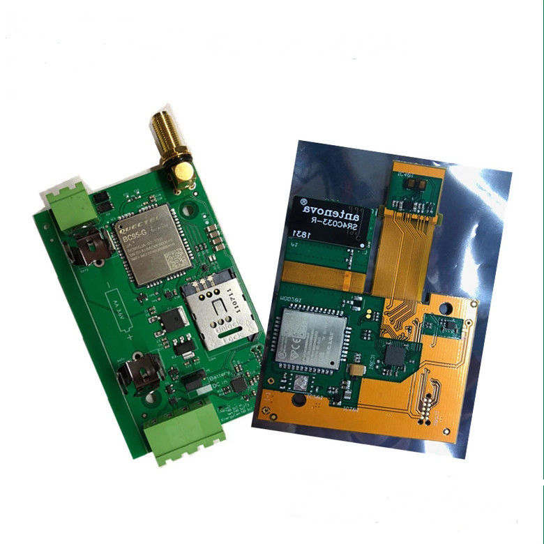 자동차 PCB 조립 컨포말 코팅 산업 요구 사항을 충족합니다. 구멍 최소 0.1mm 두께 0.4-3.4mm
