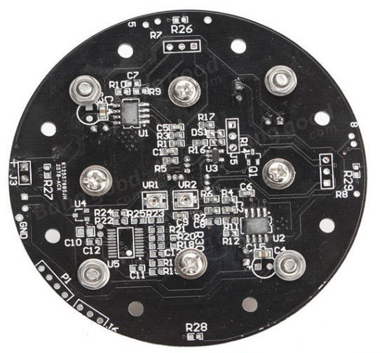 SMT 전자 PCB 조립 제조 빠른 프로토타입 블랙 솔더 마스크