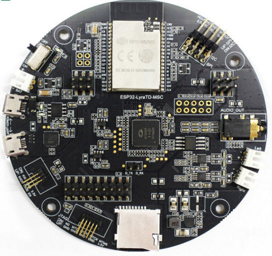 SMT 전자 PCB 조립 제조 빠른 프로토타입 블랙 솔더 마스크
