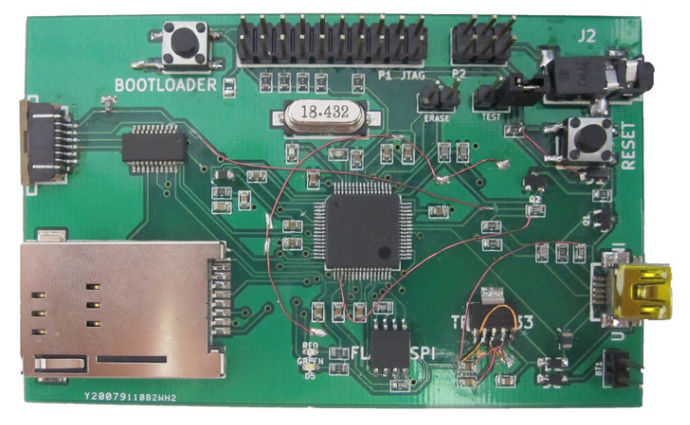 블루투스 무선 제품에 대한 높은 TG FR4 산업 PCB 제조 프로세스
