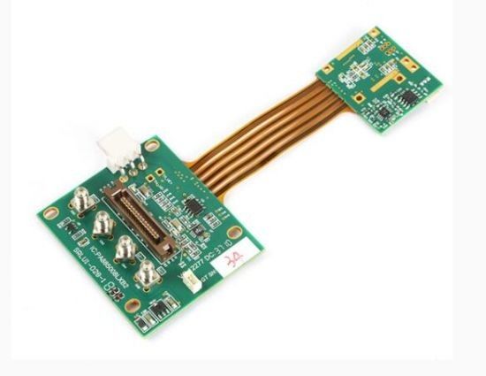 1/2oz 폴리아미드 유연 PCB 제조 보드 PI 재료 흰색 노란색 솔더 마스크 저항