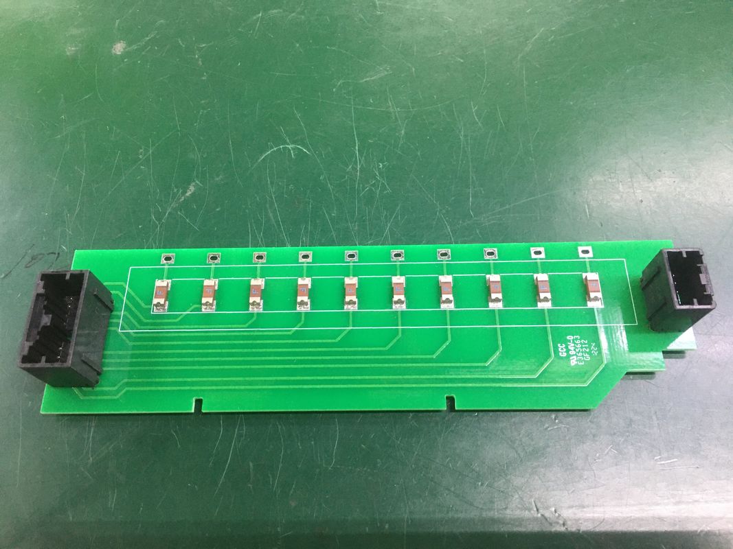 2 층 2.4mm 무거운 구리 4OZ PCB 맨 보드 납 없는 HASL FR4로 전력 보호