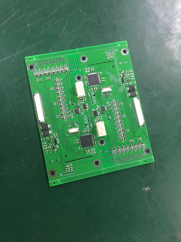 2 층 2.4mm 무거운 구리 4OZ PCB 맨 보드 납 없는 HASL FR4로 전력 보호