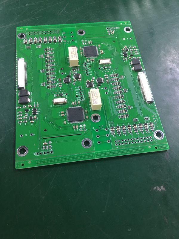 블랙 실크스크린 RF4 표면 장착 PCB 조립장 SMT 회로 보드 생산