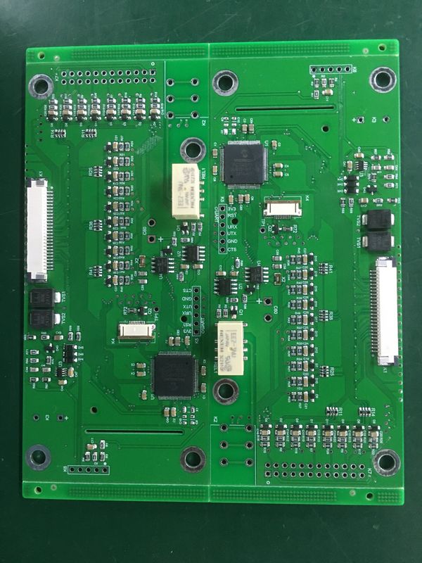블랙 실크스크린 RF4 표면 장착 PCB 조립장 SMT 회로 보드 생산