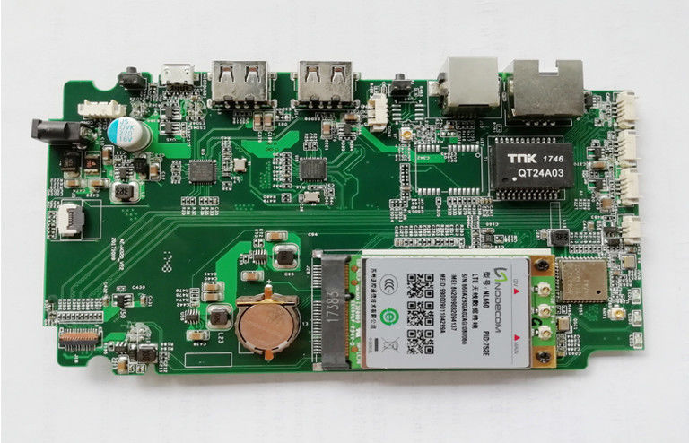 2-20 레이어 2 면 PCB 조립 뉴 에너지 PCBA 몰입 은 HASL ENIG OSP 6.0mm