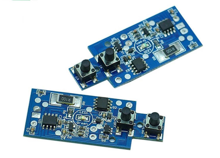 새로운 에너지 자동차 PCB 조립 FR-4 금 재료 파란색 검은 녹색 빨간색 솔더 마스크