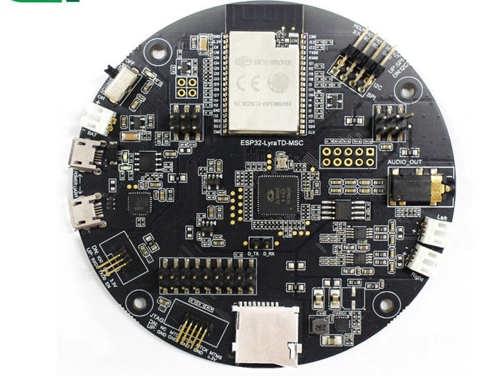 새로운 에너지 자동차 PCB 조립 FR-4 금 재료 파란색 검은 녹색 빨간색 솔더 마스크