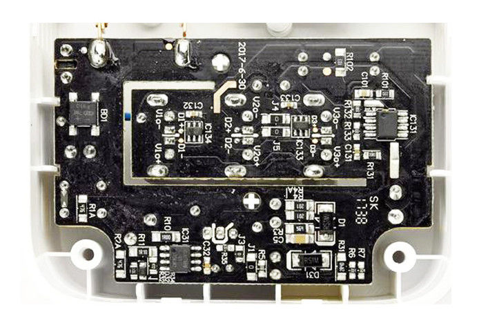 검은색 실크스크린 PCBA Bga 조립 SMT PCB 보드 FR-4 ROHS UL ISO9001 2015