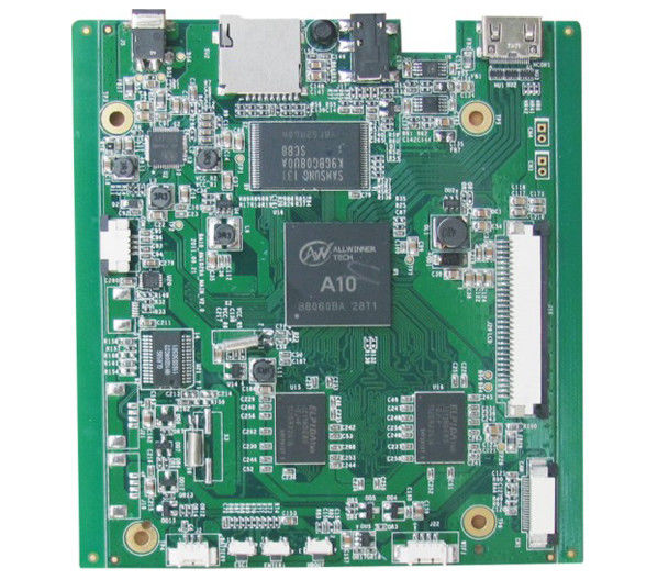 검은색 실크스크린 PCBA Bga 조립 SMT PCB 보드 FR-4 ROHS UL ISO9001 2015