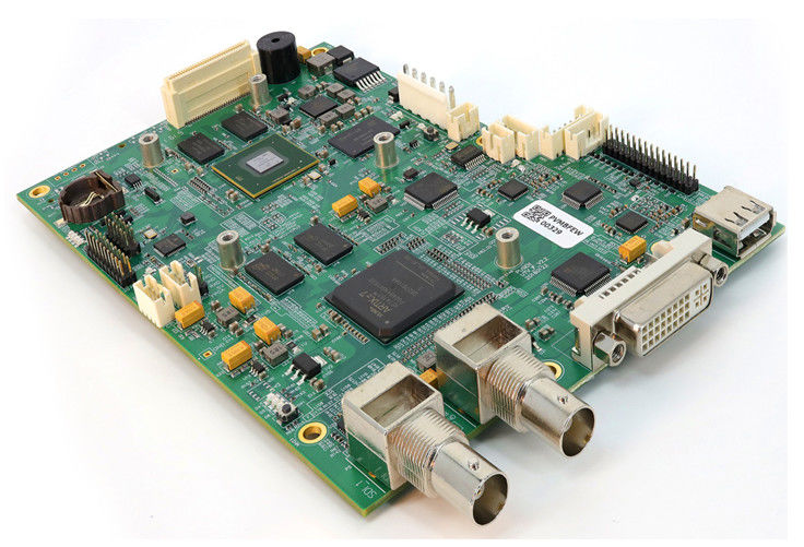 FR4 자동차 PCB 어셈블리 X-RAY 검사 QFP와 가장 높은 바닥 패드