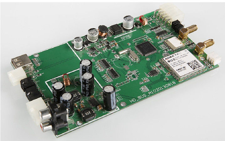 자동차 Pcba Bga PCB 조립 FR-4 ENIG FPC PCB 녹색 파란색 솔더 마스크 4 밀리 트레스