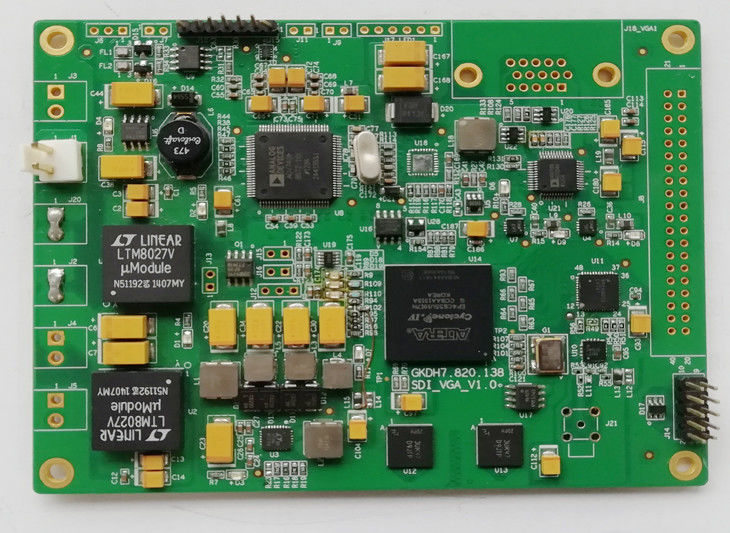 이중 면 PCB 조립 프로세스 HASL ENIG OSP 스탠도프와 함께 새로운 에너지 회로 보드