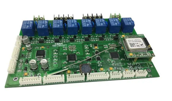FR4 알로겐 무료 풀키 PCB 조립 0.5mm 0.8mm 1.0mm 2.4mm 두께