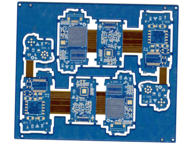 전자 PCB 조립 회사 은 1-30L 저항 제어 100 오hm 공정 딱딱한 플렉스 PCBA