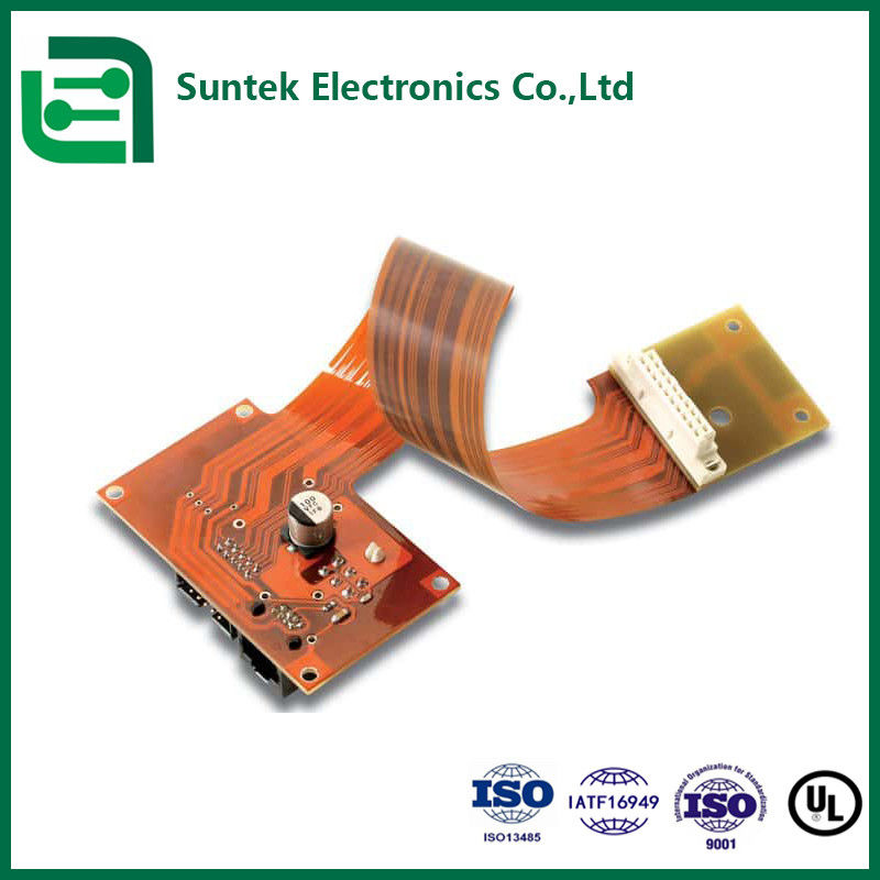 융통성 PCB 테스트 전압을 위한 사용자 지정 FPC 어셈블리 10-300V 보드 두께 관용 /-0.13mm 5mil