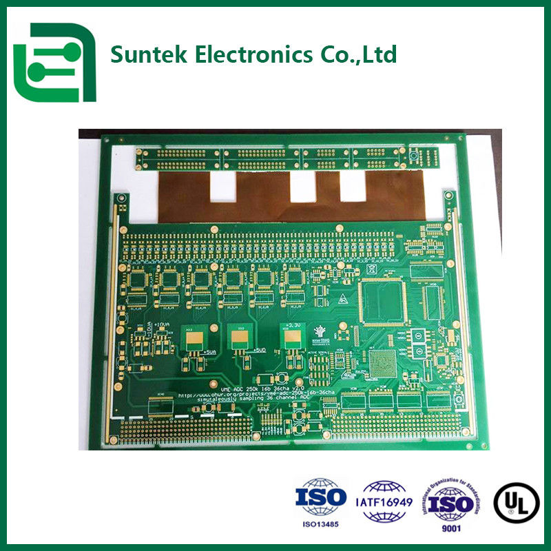 최대 레이어 38L 1.6mm 두께 1OZ 구리 8L 레이어와 Getek 기본 소재가있는 사용자 지정 PCB 보드