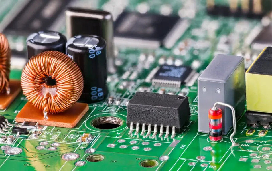 첨단 에너지 전자 조립 PCB PCBA 2-4-6 계층 및 블랙 솔더 마스크