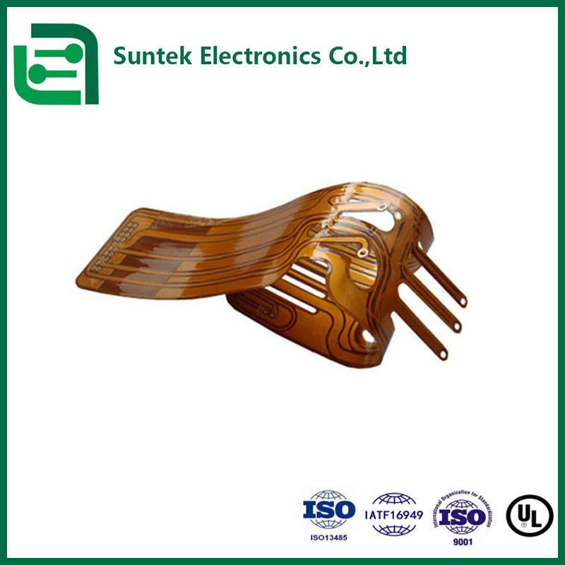 중국 / 캄보디아 Suntek 사용자 지정 FPC 회로 보드 구멍 직경 H /-0.05mm 2mil