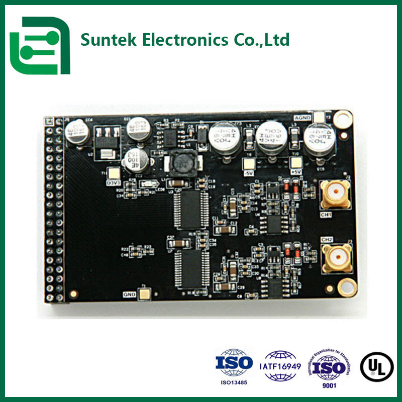 고품질 PCB 어셈블리 검은색 FR4 HDI와 저항 제어 및 SMT 새 에너지 차량