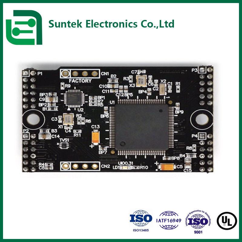 고품질 PCB 어셈블리 검은색 FR4 HDI와 저항 제어 및 SMT 새 에너지 차량