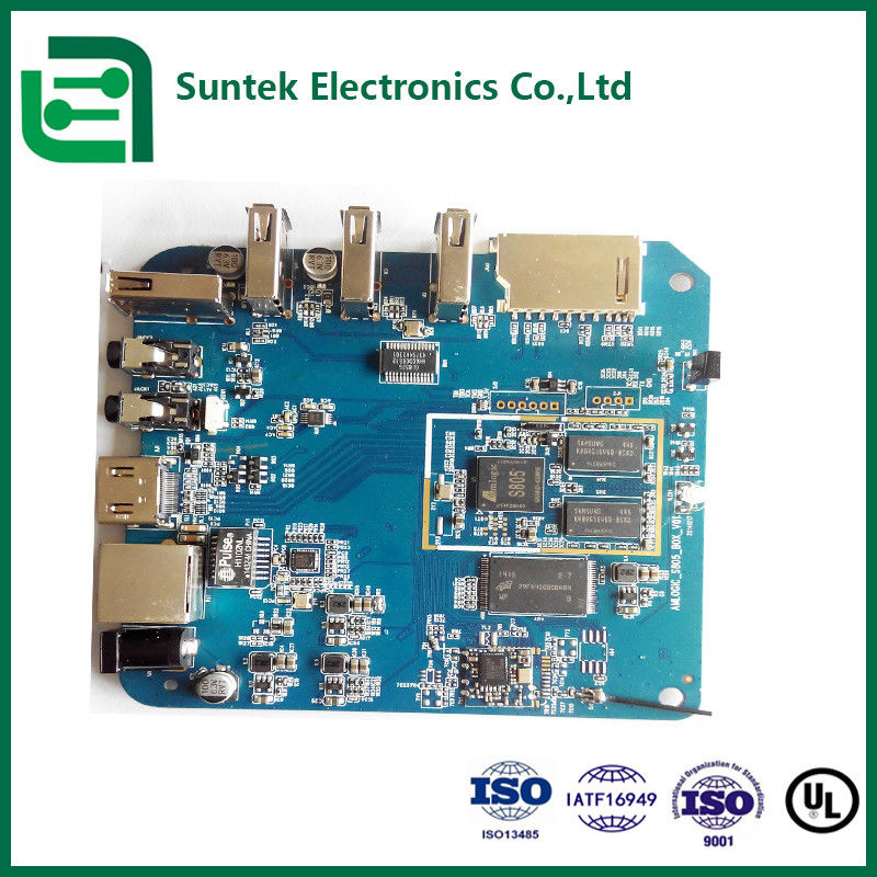 산업 안전 ROHS 의료 PCB 조립 B 레이저 구멍 채우기 및 엑스레이 검사 OFN