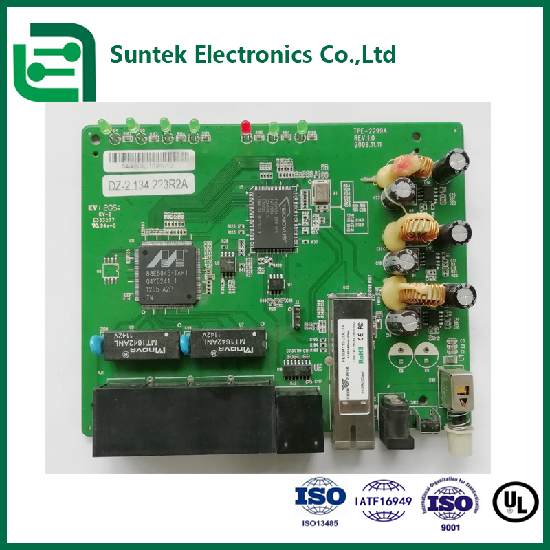 프로토타입 다층 SMT PCB 조립 ENIG 유연 또는 무연 RoHS ISO9001 ISO13485