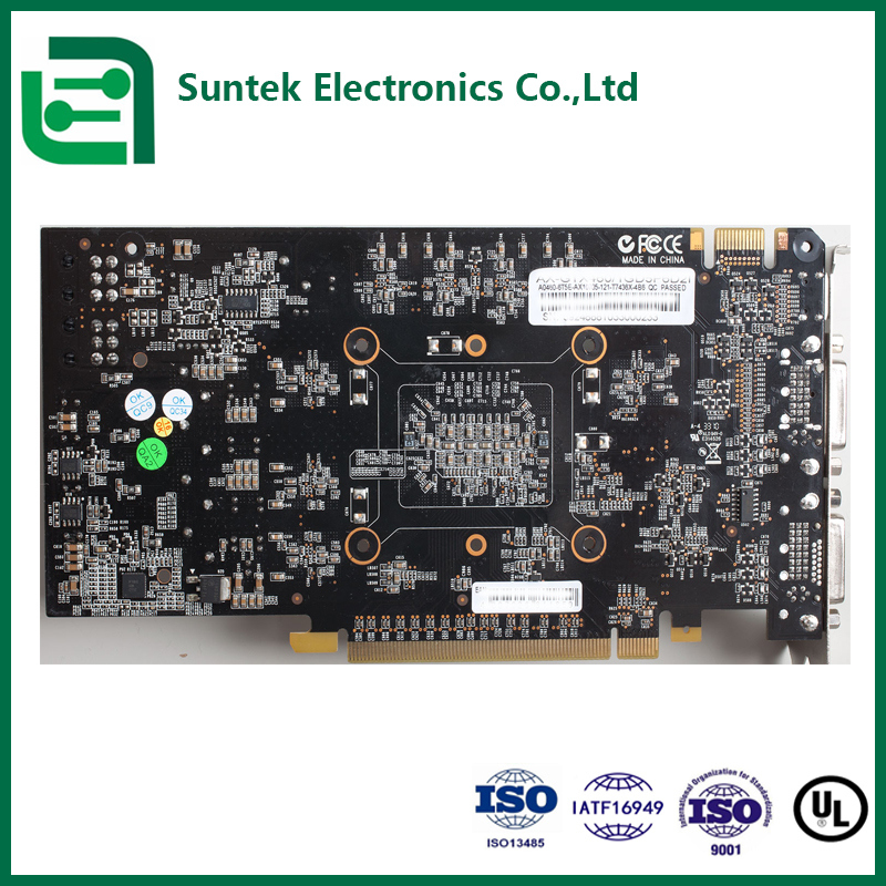산업용 PCBA용 100% AOI를 갖춘 다층 FR4 PCB 어셈블리 ENIG HASL RoHS IPC-A-610 표준