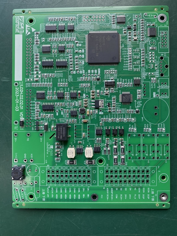 화이트 솔더 마스크 전력 보호 PCB 어셈블리 1.6mm 두께와 Rohs 인증