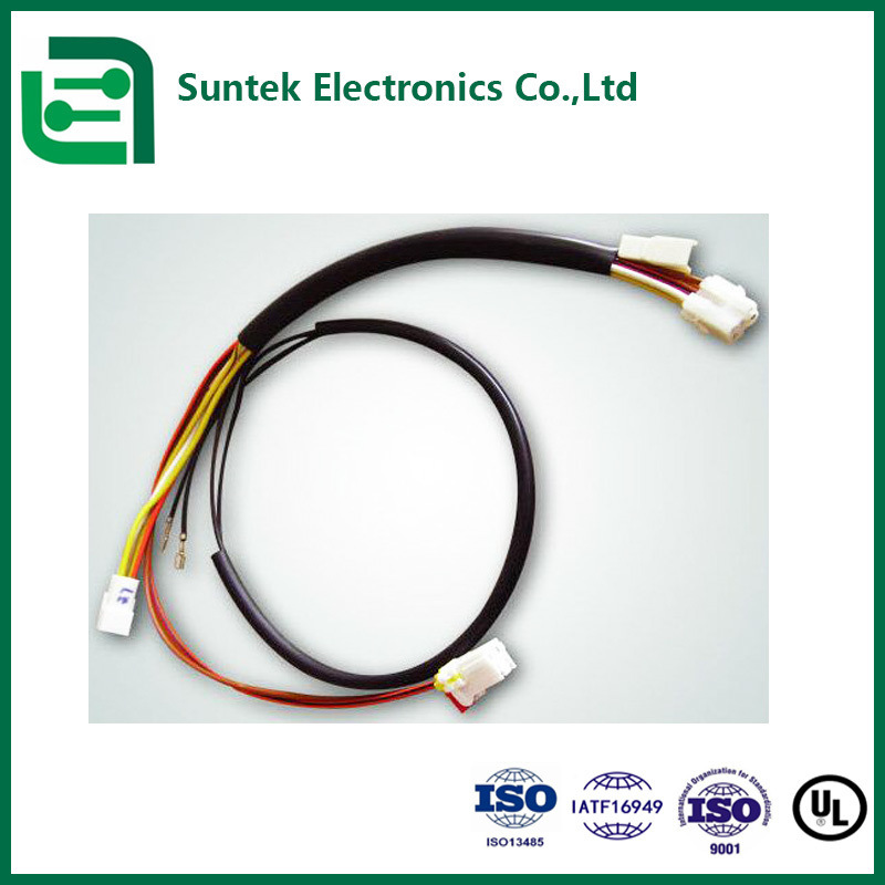 Custom Cable Assembly and Wire Harness with Testing Voltage 1000 V, Loop Resistance 280 Ohm, and Temperature Rating -40°C To 105°C