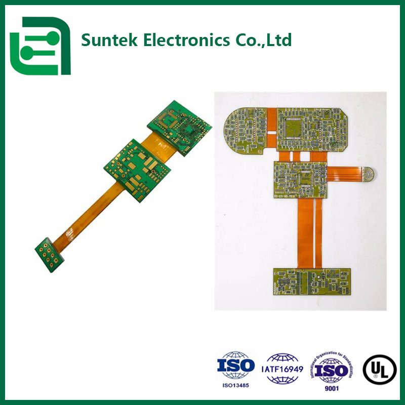 사용자 지정 FPC 조립판 두께 허용량 +/- 0.13mm 및 플렉서블 PCB 조립판의 0.2mm-6.00mm의 마무리 보드 두께