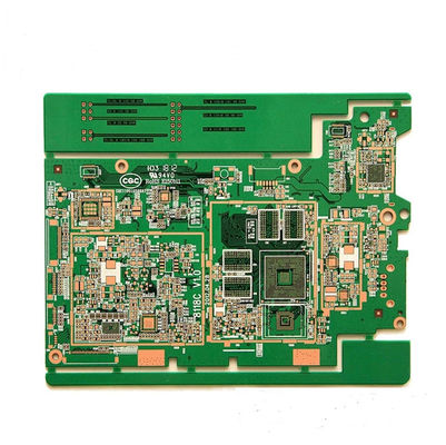고밀도 다층 Hdi Rigid Flex PCB 6층 ROHS UL Smt Pcba 제조 회사