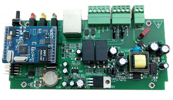 구멍 조립을 통해 EMS 회로 보드 쌍면 PCB 조립