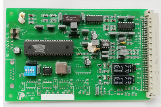 맞춤형 PCB 조립 회로 카드 Assy 100% 전기 테스트 녹색 솔더 마스크