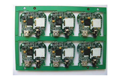 빠른 회전 PCB 조립 계약 제조자 ENIG 2U 표면 RoHS와 녹색 실크