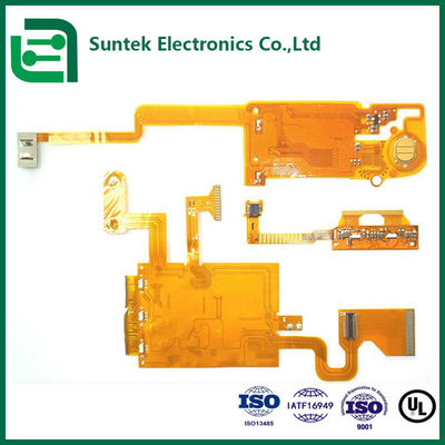 융통성 PCB 테스트 전압을 위한 사용자 지정 FPC 어셈블리 10-300V 보드 두께 관용 /-0.13mm 5mil