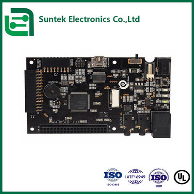 고품질 PCB 어셈블리 검은색 FR4 HDI와 저항 제어 및 SMT 새 에너지 차량